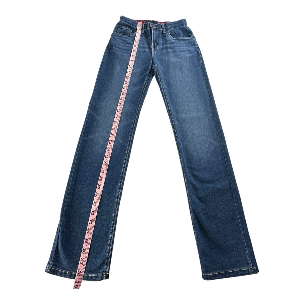 Levi's 514 Vintage Women's‎ Blue Skinny  Mid Rise Jeans Size 14 Regular - Picture 6 of 16